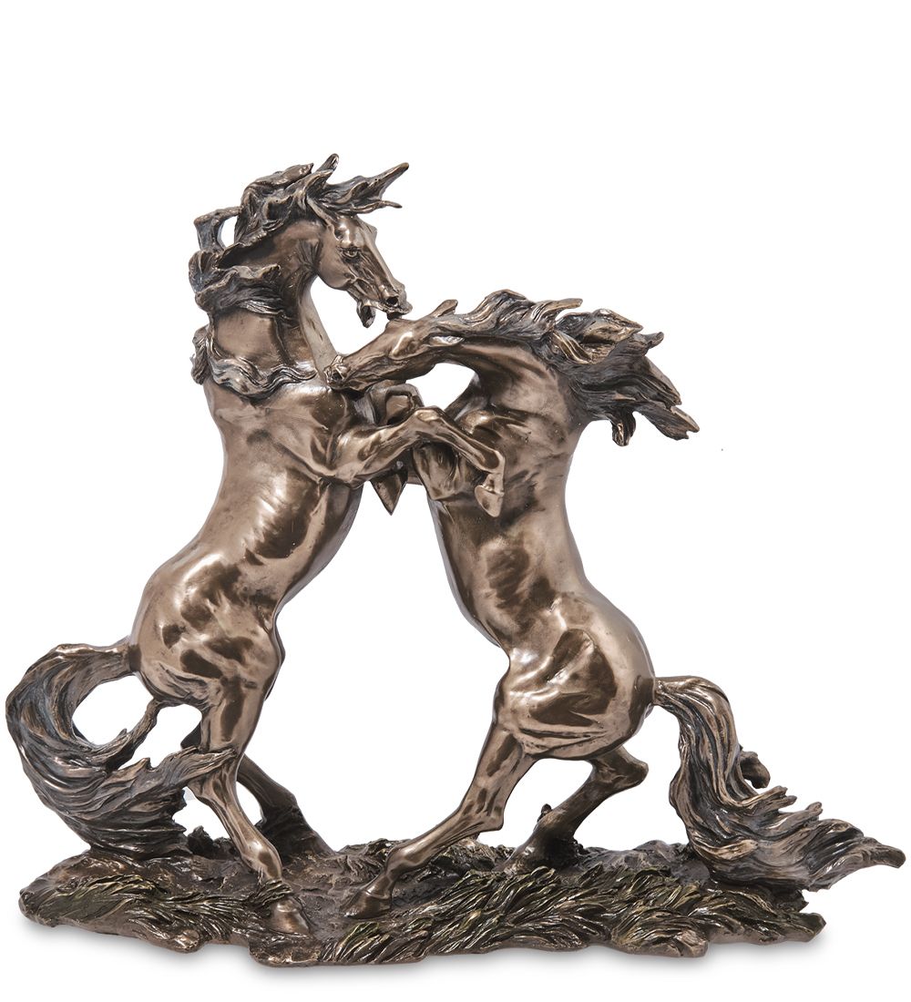 Veronese WS-1408 Статуэтка «Пара лошадей»