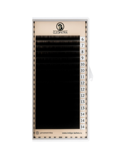 Черные ресницы CLEOPATRA MIX - 16 линий