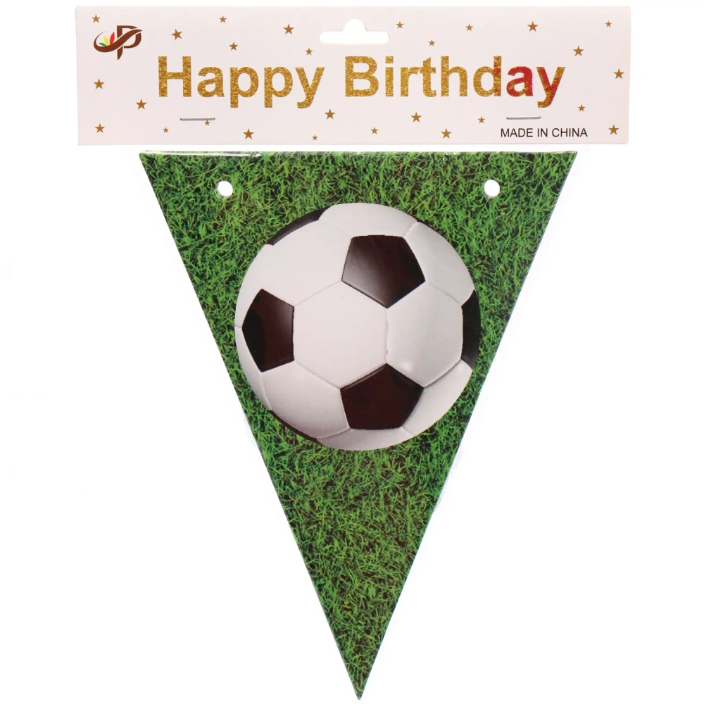 Растяжка «Футбол» 20 x16.5 см, 8 флажков