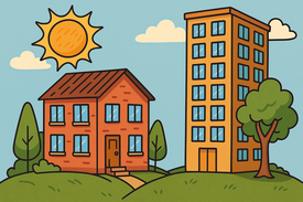 🏙 Малоэтажка vs высотка: что выбирают новосибирцы в 2025-2026 годах?