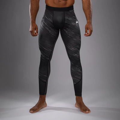 Компрессионные штаны Venum Rapid Black/Storm Grey