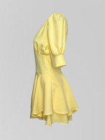 Комбинезон Perfemme однотонный с корсетом на талии и коротким рукавом