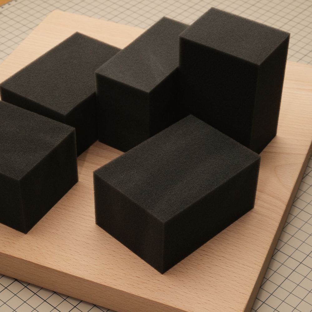 Губка-спонж для нанесения химии 10*7*5 см