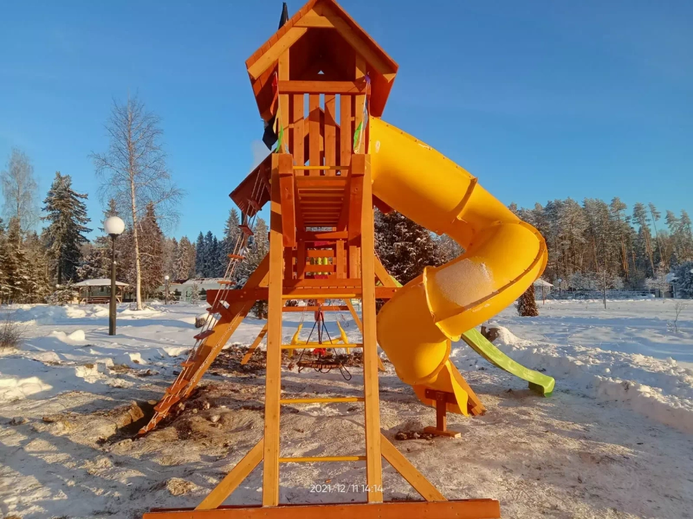 Деревянный игровой комплекс Савушка Lux - 14