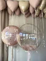Воздушные шары на выписку для девочки №8973