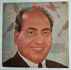Винтажная виниловая пластинка LP Enchanting Hour With Mohd. Rafi (Singing For Dilip Kumar) (Индия 1983)