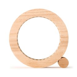 Органайзер для украшений Ferris, Ø19 см, натуральное дерево