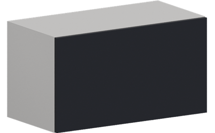 Кухня Модуль ШВГ 650 Графит / Индиго