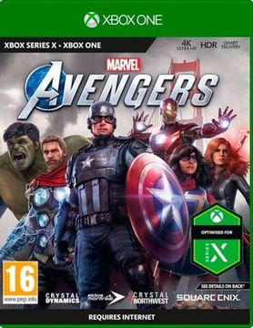 Xbox One/Series X Avengers Marvel / Мстители (Б/У, Полностью на русском языке)
