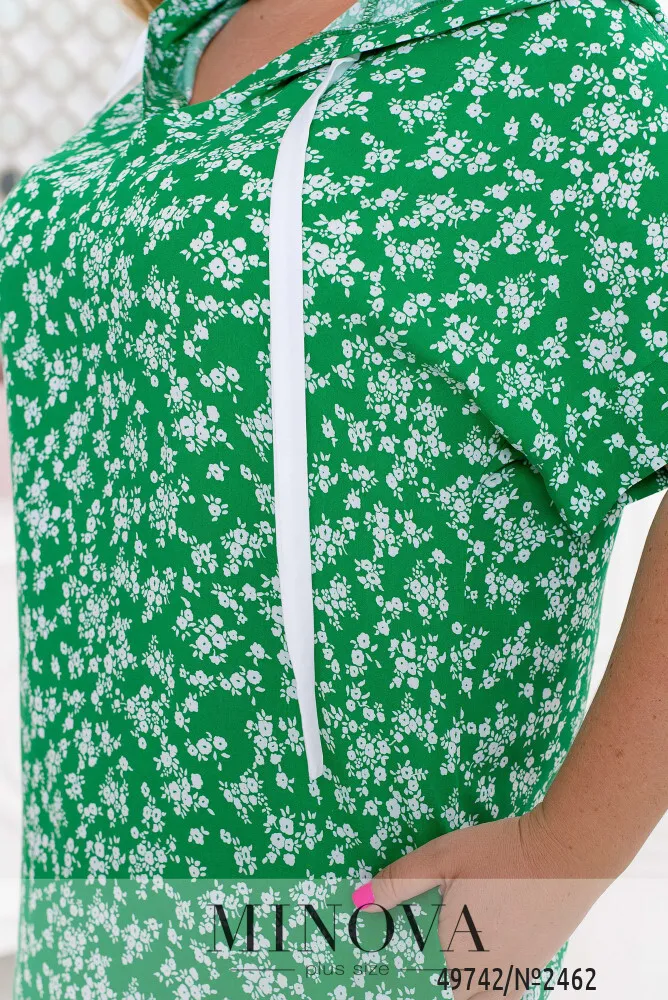 Платье 2462-зеленый Minova