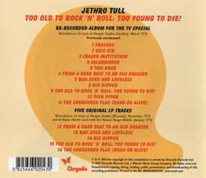 Jethro Tull / Too Old To Rock 'N' Roll: Too Young To Die! (The Steven Wilson Remix)(CD)