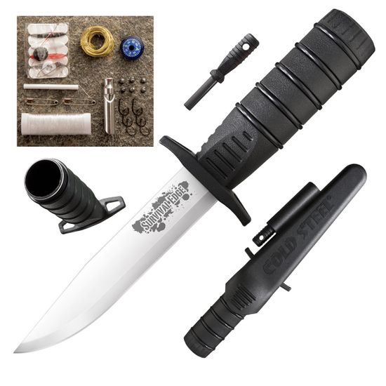 Нож Cold Steel 80PHB Survival Edge (Black)