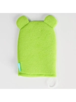 Детская мочалка рукавичка варежка для купания малышей +3мес