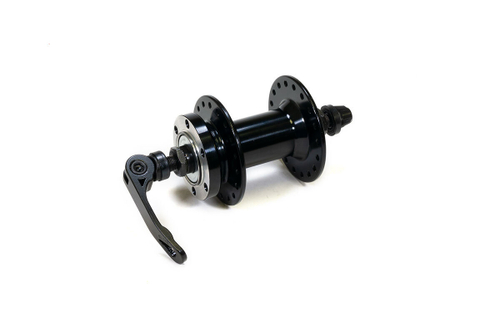 Втулка WZ перед, алюмин,6 болтов, эксц, 32 отв. ось 3/8''х100x108мм, серебристая