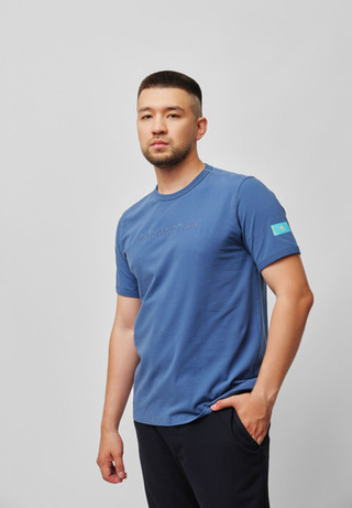 Футболка QAZAQSTAN BLUE