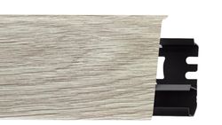 Плинтус Indo 135 дуб платиновый, 2500x70x26 мм