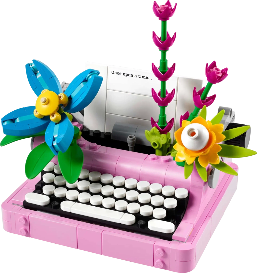 Конструктор LEGO Creator 31169 Пишущая машинка с цветами, 3в1