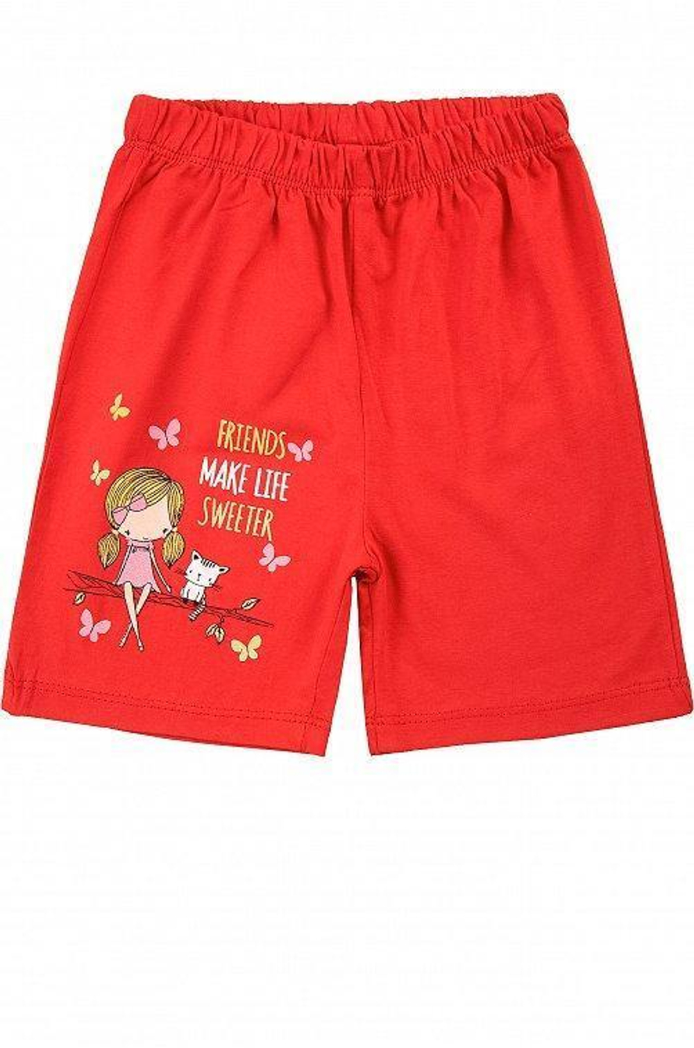 Шорты д/дев кулир р.110 красн (Bonito) BK101SHd