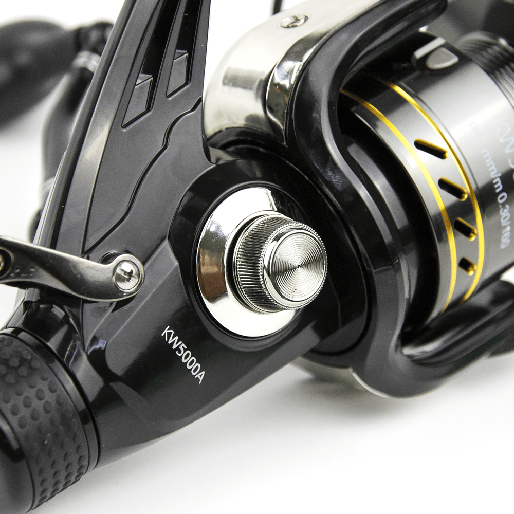 Катушка безынерционная с байтраннером Kaida KW (5000, 6+1BB, мет. шпуля)