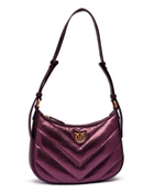 Кожаная сумка хобо HALF MOON MINI Pinko - фиолетовый(102790 A1RO)