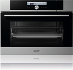Компактный духовой шкаф с функцией пароварки Gorenje Plus GCS773X