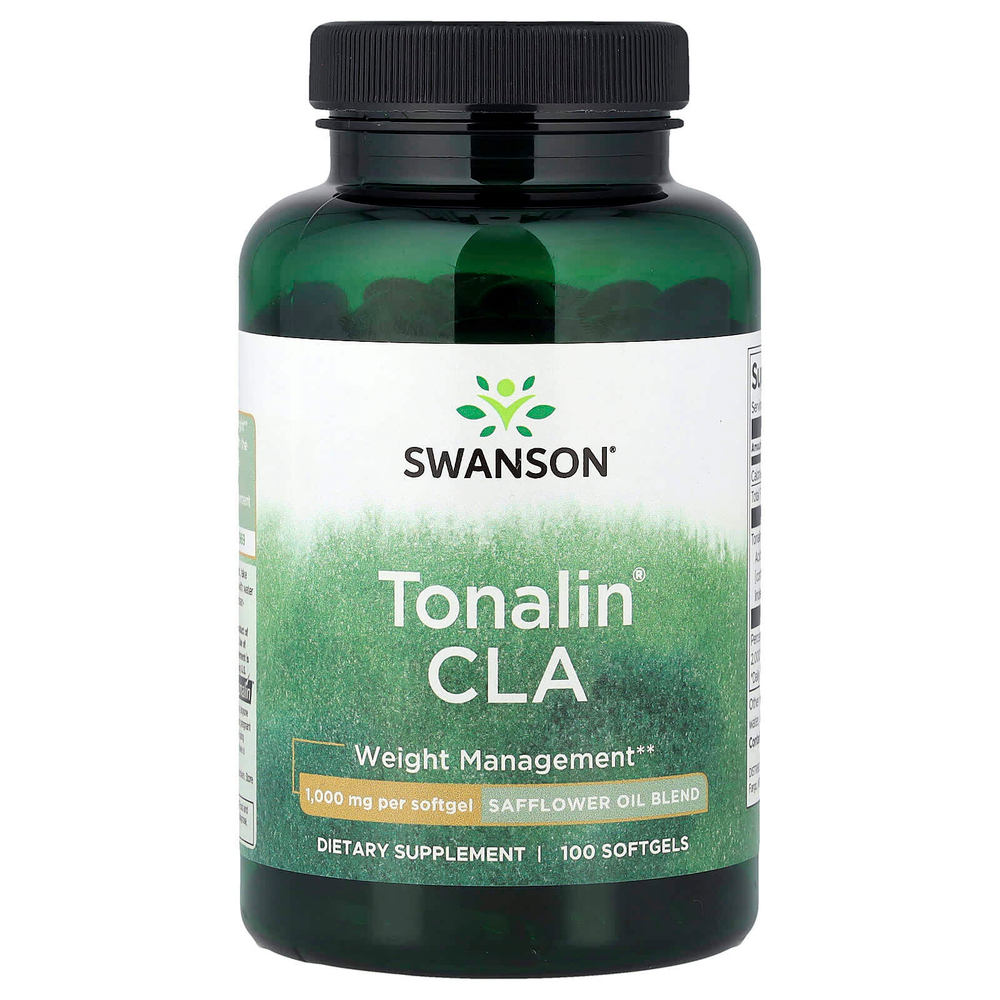 Swanson, Tonalin®, конъюгированная линолевая кислота, 1000 мг, 100 капсул