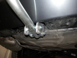 Фаркоп оцинкованный Galia S086A для Skoda Octavia II седан/универсал 2005-2013, Skoda Octavia Scout 2008-2013(паспорт и сертификат в комплекте)(без электрики)