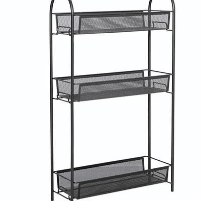 Этажерка 3х-секционная «Ладья 13», цвет графит, 43*17*75,5см АКЦИЯ