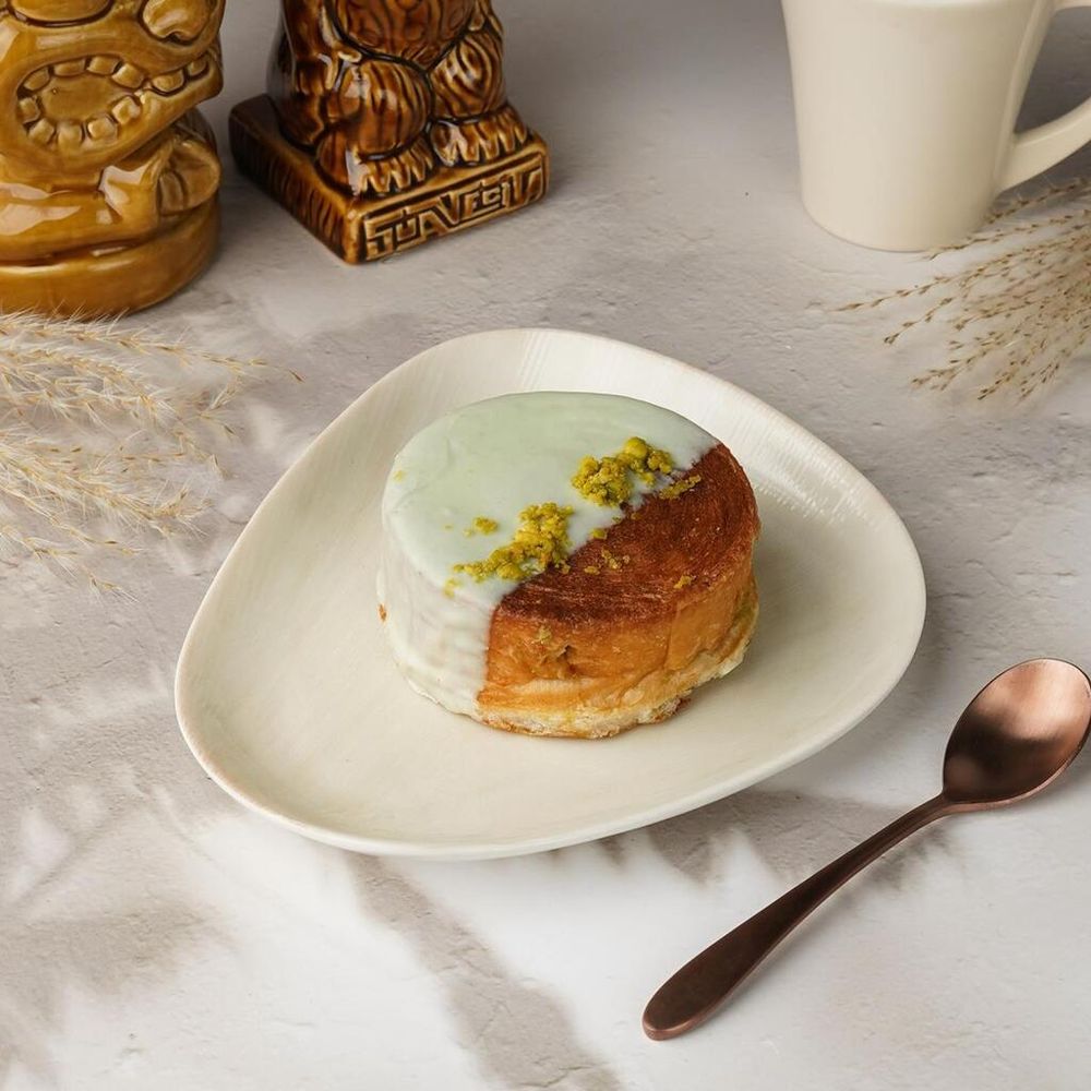 Тарелка 19*16,5 см овальная Velho Island Ivory By Bone Innovation [6]