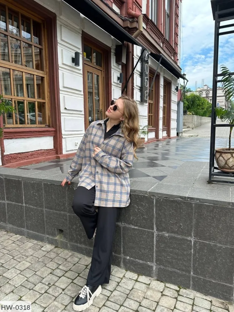 Рубашка HW-0306 Фабрика Моды