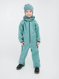 Комбинезон из софтшелла "Малахитовый"