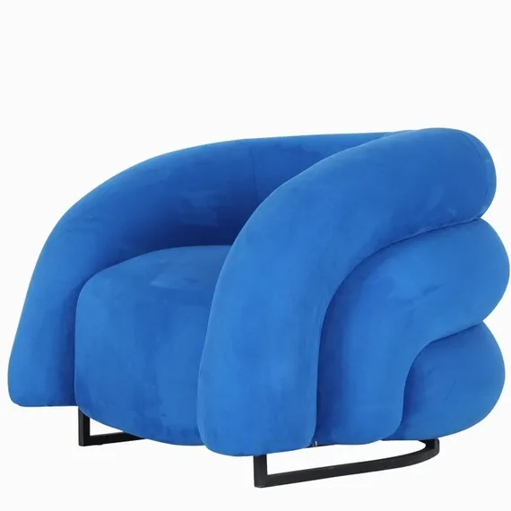 Кресло Barbro синее