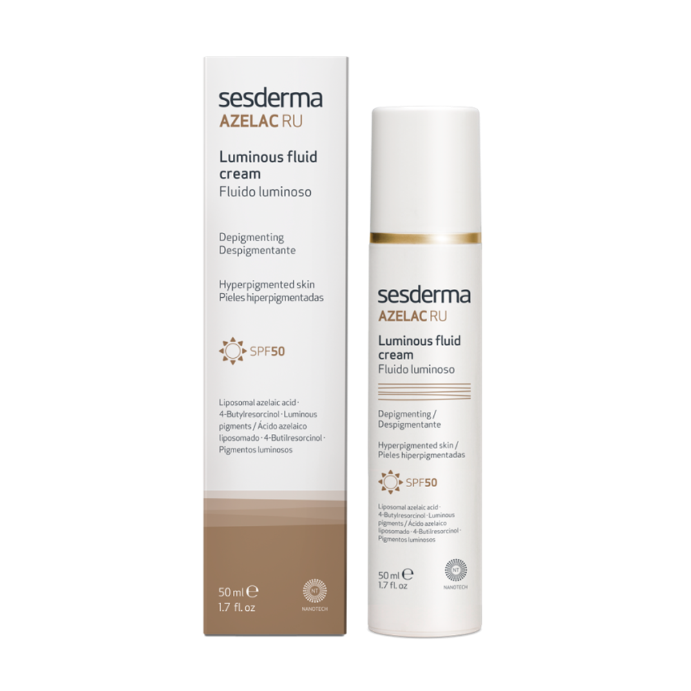 Флюид для сияния кожи AZELAC RU SPF 50