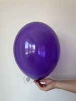 B Шар кристалл 12" / 30 см 023 фиолетовый (БГ-17)