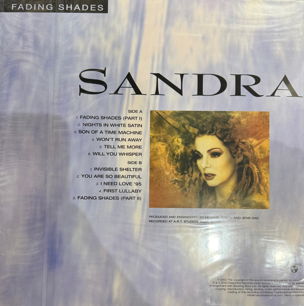 Виниловая пластинка Sandra ‎– Fading Shades LP Green