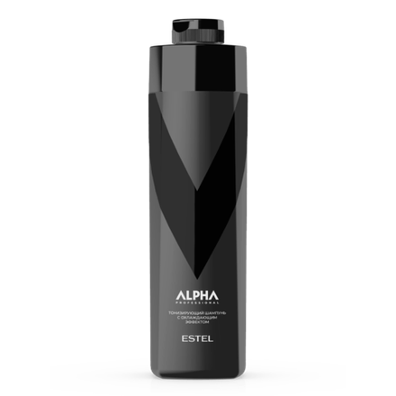 ESTEL Тонизирующий шампунь с охлаждающим эффектом ALPHA PRO, 1000 мл