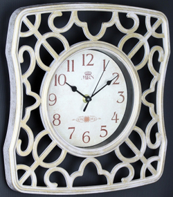 Настенные часы MIRRON C1244 роз antic