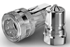 БРС ISO B IRBX NPT 1/2 - D1/2 Ниппель (уплотнение Viton, нерж.)