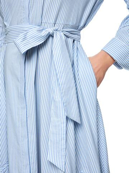 Marc Cain Платье-рубашка с вышивкой