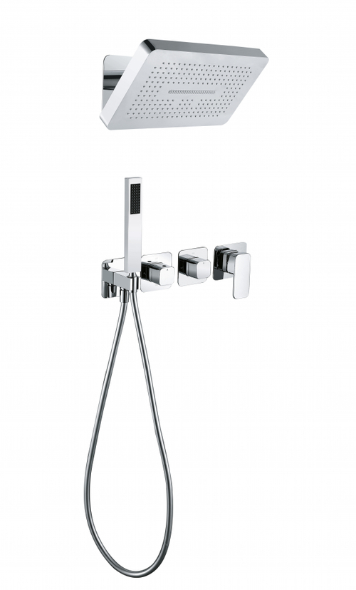 Душевая система скрытого монтажа Grocenberg GB5030CR с Картриджем Kerox (Венгрия)