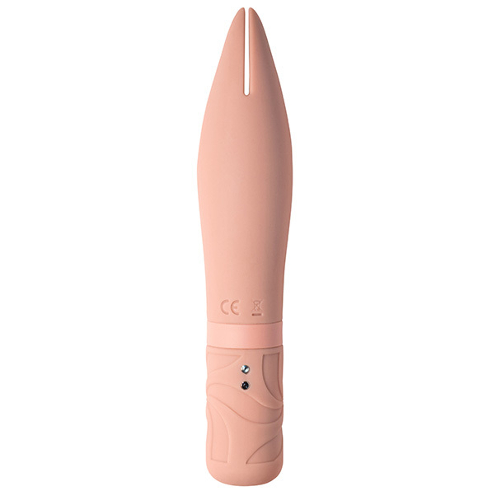 Перезаряжаемый мини вибратор 15,2см Lola Games Universe BonBon’s Powerful Spear Beige 9603-02lola