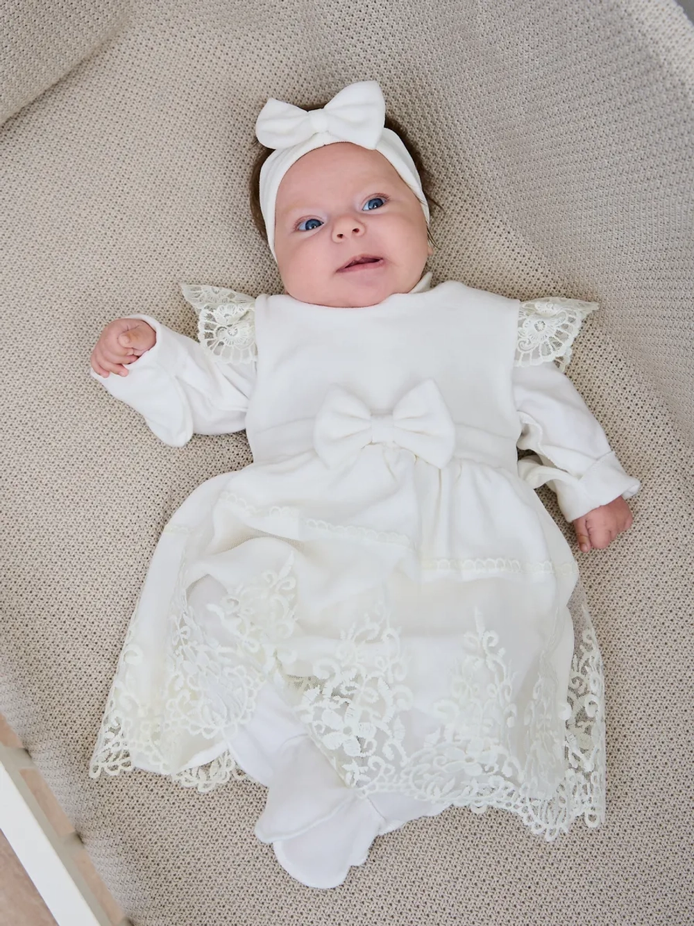 Конверт на выписку зима для новорожденных девочек