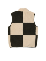 Мужской Жилет Checkered Sherpa