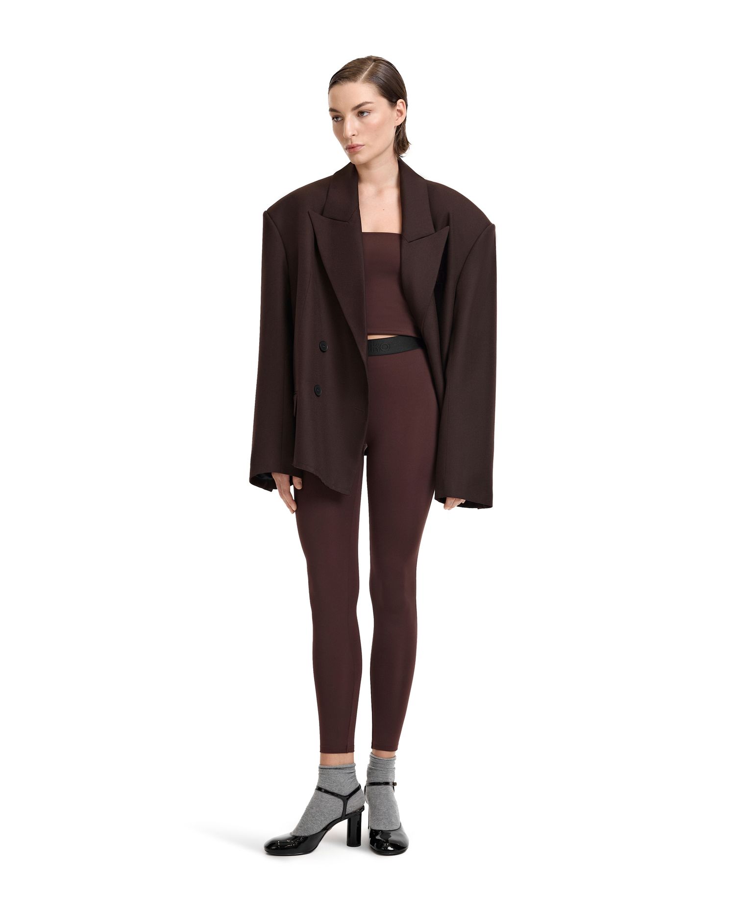 Леггинсы на резинке