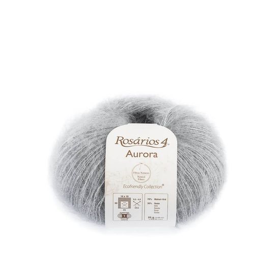 Пряжа ROSARIOS 4 Aurora (70% кид мохер, 30% шёлк)