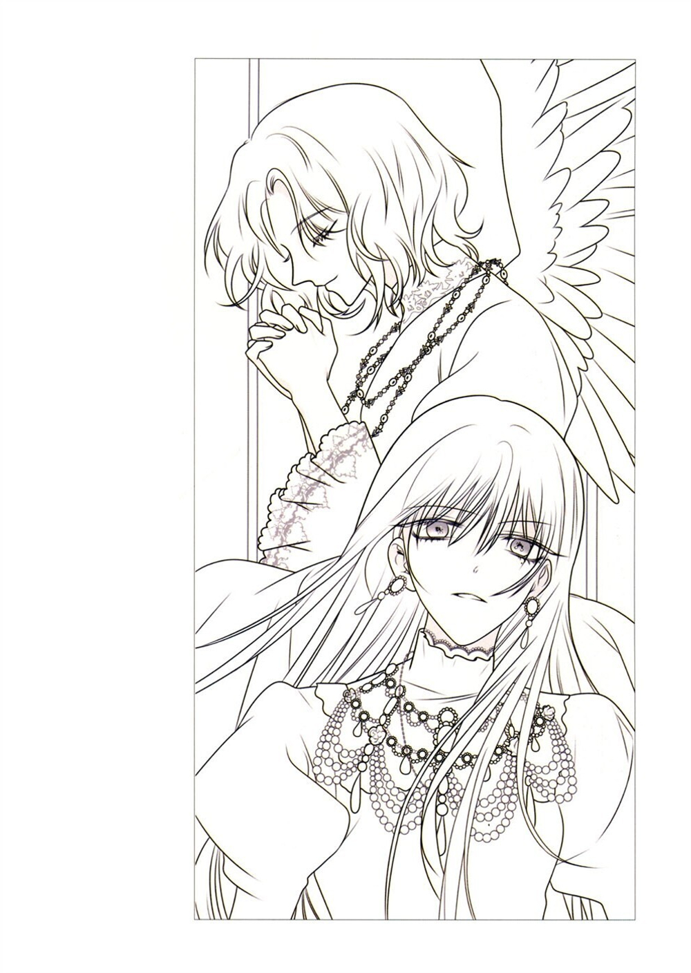 Your Throne. Korean Webtoon. Coloring Book