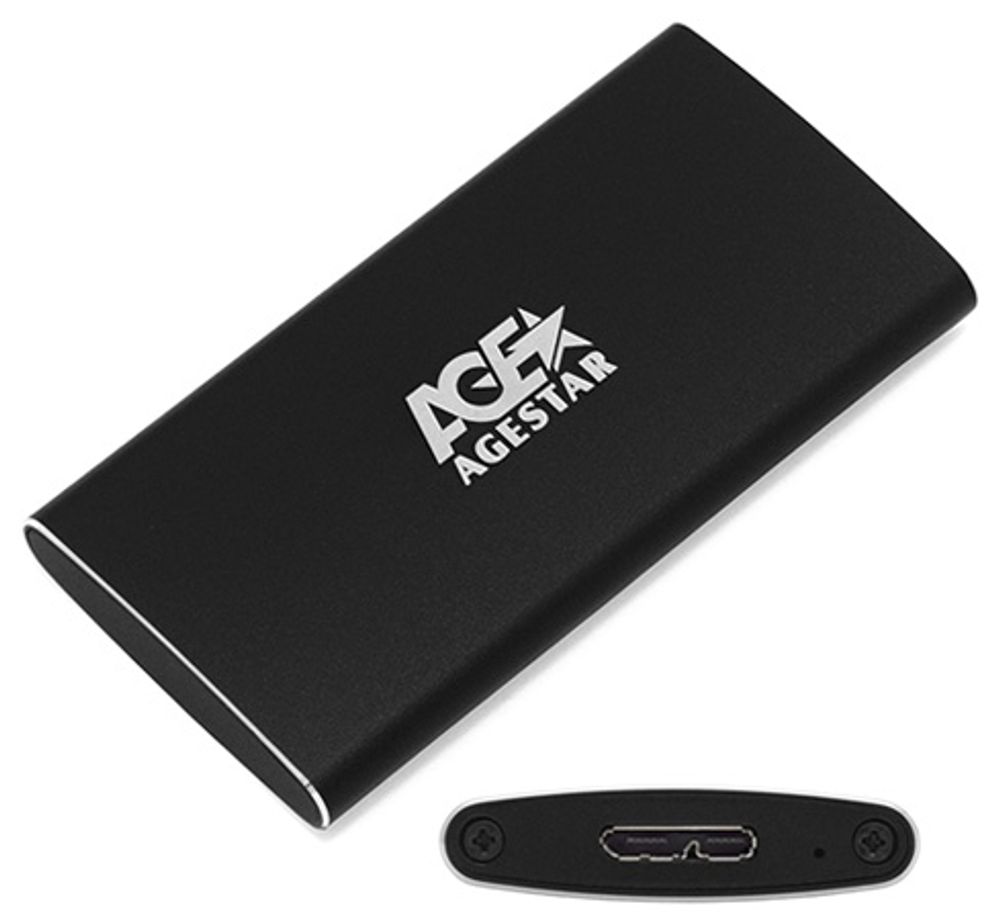 Внешний бокс AGESTAR 3UBMS2 черный