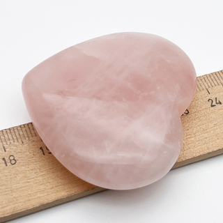 Розовый кварц, сердце, размер 51*46 мм, цена за 1 шт