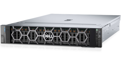 Dell PowerEdge R760 12B+4B ST2 ( CPUs below 250W ) (12x3.5"+4x2.5" NVMe, Riser Config 6, 2x8 FH Slots (Gen5), 2x16 LP Slots (Gen4)) no ( CPU, Mem, HDDs, PSU, BOSS N1, OCP) 2*HS up to 163W, 6*VHP FANs, PERC H755 LP, iDRAC ENT 16G, LCD Bezel, Quick Sync 2