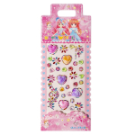 Наклейки-стразы Alingar, акриловые, "Перламутровые сердечки", пакет с европодвесом